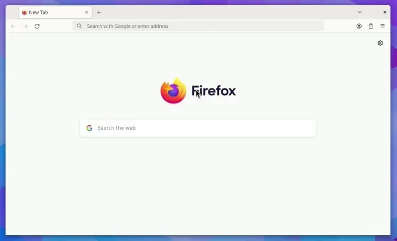 Login page